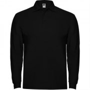 Футболка поло ESTRELLA L/S мужская, ЧЕРНЫЙ XL арт. PO66350402