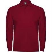 Футболка поло ESTRELLA L/S мужская, ГРАНАТОВЫЙ L арт. PO66350357