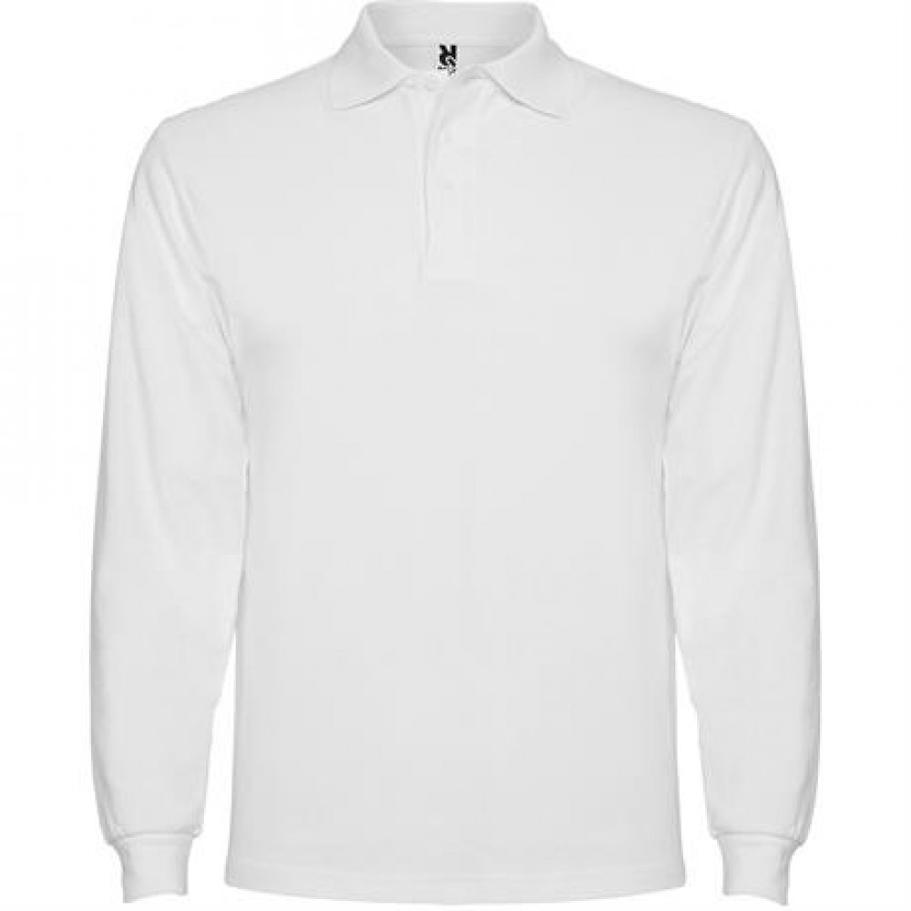 Футболка поло ESTRELLA L/S мужская, БЕЛЫЙ L арт. PO66350301 Футболка поло ESTRELLA L/S мужская, БЕЛЫЙ L арт. PO66350301
