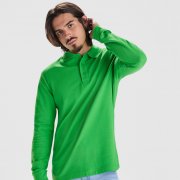 Футболка поло ESTRELLA L/S мужская, БЕЛЫЙ L
