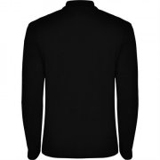 Футболка поло ESTRELLA L/S мужская, ЧЕРНЫЙ M
