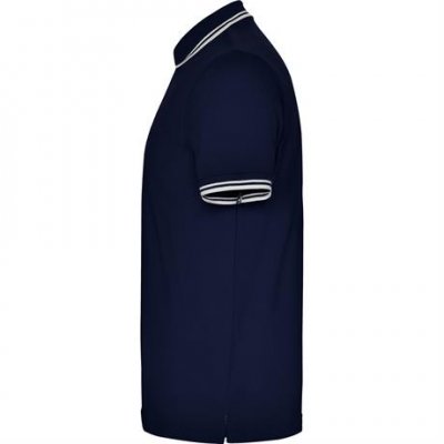 Футболка поло MONTREAL мужская, МОРСКОЙ СИНИЙ/БЕЛЫЙ 2XL арт. PO6629055501