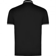 Футболка поло MONTREAL мужская, ЧЕРНЫЙ/БЕЛЫЙ XL арт. PO6629040201