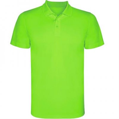 Футболка поло MONZHA мужская, ЛАЙМОВЫЙ 3XL арт. PO040406225
