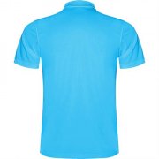 Футболка поло MONZHA мужская, БИРЮЗОВЫЙ S