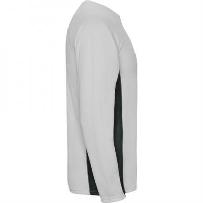 Спортивная футболка SHANGHAI L/S мужская, БЕЛЫЙ/ТЕМНЫЙ ГРАФИТ 2XL арт. CA6670050146