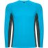 Спортивная футболка SHANGHAI L/S мужская, БИРЮЗОВЫЙ/ТЕМНЫЙ ГРАФИТ XL