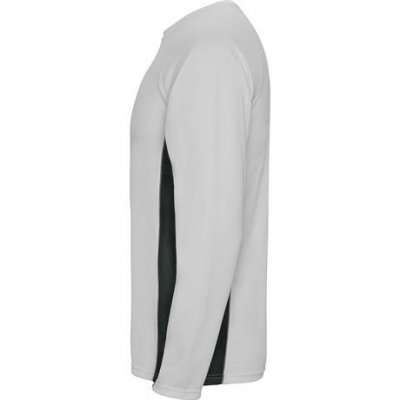 Спортивная футболка SHANGHAI L/S мужская, БЕЛЫЙ/ТЕМНЫЙ ГРАФИТ XL арт. CA6670040146