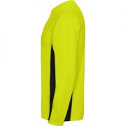 Спортивная футболка SHANGHAI L/S мужская, ФЛУОРЕСЦЕНТНЫЙ ЖЕЛТЫЙ/ЧЕРНЫЙ M арт. CA66700222102