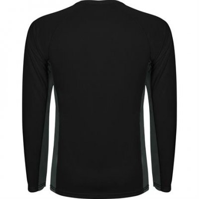 Спортивная футболка SHANGHAI L/S мужская, ЧЕРНЫЙ/ТЕМНЫЙ ГРАФИТ M арт. CA6670020246