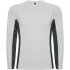 Спортивная футболка SHANGHAI L/S мужская, БЕЛЫЙ/ТЕМНЫЙ ГРАФИТ S