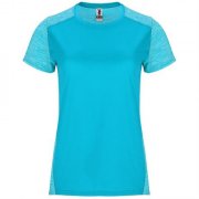 Спортивная футболка ZOLDER WOMAN женская, БИРЮЗОВЫЙ/ПЁСТРЫЙ БИРЮЗОВЫЙ 2XL