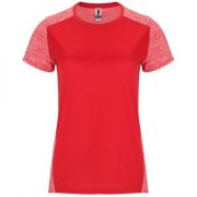 Спортивная футболка ZOLDER WOMAN женская, КРАСНЫЙ/ПЁСТРЫЙ КРАСНЫЙ S