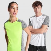 Спортивная футболка ZOLDER WOMAN женская, ФЛУОРЕСЦЕНТНЫЙ ЖЕЛТЫЙ/ПЁСТРЫЙ ЧЕРНЫЙ S арт. CA666301221243