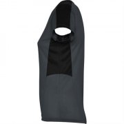 Спортивная футболка SUZUKA женская, ПАЛИСАНДР/ЧЕРНЫЙ 2XL арт. CA66570523102