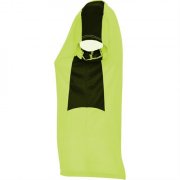 Спортивная футболка SUZUKA женская, ЛАЙМ ЯРКИЙ/ЧЕРНЫЙ XL арт. CA66570423502