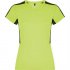 Спортивная футболка SUZUKA женская, ЛАЙМ ЯРКИЙ/ЧЕРНЫЙ M