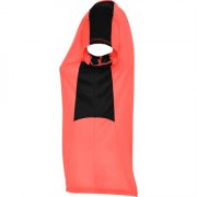 Спортивная футболка SUZUKA женская, КОРАЛЛОВЫЙ ФЛУОРЕСЦЕНТНЫЙ/ЧЕРНЫЙ S арт. CA66570123402