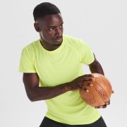 Спортивная футболка AUSTIN мужская, ПЁСТРЫЙ ЖЕЛТЫЙ ФЛУОРЕСЦЕНТНЫЙ S арт. CA665401249