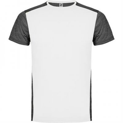 Спортивная футболка ZOLDER мужская, БЕЛЫЙ/ПЁСТРЫЙ ЧЕРНЫЙ M арт. CA66530201243