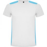 Спортивная футболка DETROIT мужская, БЕЛЫЙ/БИРЮЗОВЫЙ XL арт. CA6652040112 Спортивная футболка DETROIT мужская, БЕЛЫЙ/БИРЮЗОВЫЙ XL арт. CA6652040112