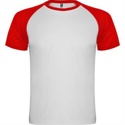 Спортивная футболка INDIANAPOLIS мужская, БЕЛЫЙ/КРАСНЫЙ 3XL арт. CA6650060160