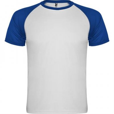 Спортивная футболка INDIANAPOLIS мужская, БЕЛЫЙ/КОРОЛЕВСКИЙ СИНИЙ 3XL арт. CA6650060105