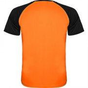 Спортивная футболка INDIANAPOLIS мужская, ФЛУОРЕСЦЕНТНЫЙ ОРАНЖЕВЫЙ/ЧЕРНЫЙ 2XL арт. CA66500522302