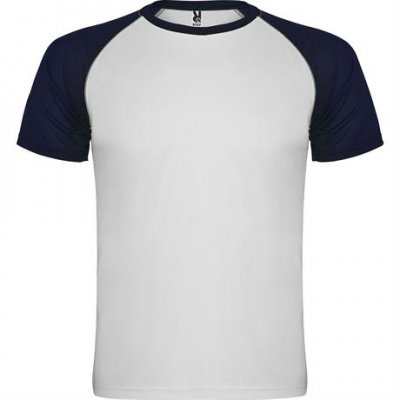 Спортивная футболка INDIANAPOLIS мужская, БЕЛЫЙ/МОРСКОЙ СИНИЙ 2XL арт. CA6650050155