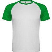 Спортивная футболка INDIANAPOLIS мужская, БЕЛЫЙ/ПАПАРОТНИКОВЫЙ 2XL