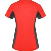 Спортивная футболка SHANGHAI WOMAN женская, КРАСНЫЙ/ТЕМНЫЙ ГРАФИТ 2XL арт. CA6648056046
