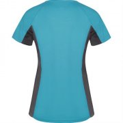Спортивная футболка SHANGHAI WOMAN женская, БИРЮЗОВЫЙ/ТЕМНЫЙ ГРАФИТ 2XL арт. CA6648051246