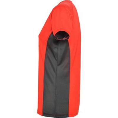 Спортивная футболка SHANGHAI WOMAN женская, КРАСНЫЙ/ТЕМНЫЙ ГРАФИТ XL арт. CA6648046046