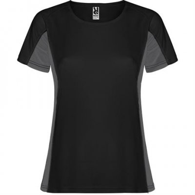 Спортивная футболка SHANGHAI WOMAN женская, ЧЕРНЫЙ/ТЕМНЫЙ ГРАФИТ S арт. CA6648010246
