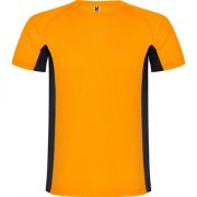 Спортивная футболка SHANGHAI мужская, ФЛУОРЕСЦЕНТНЫЙ ОРАНЖЕВЫЙ/ЧЕРНЫЙ 2XL арт. CA65950522302