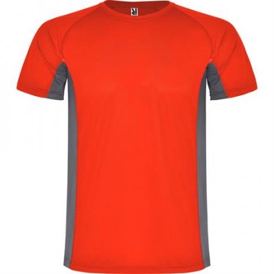 Спортивная футболка SHANGHAI мужская, КРАСНЫЙ/ТЕМНЫЙ ГРАФИТ XL арт. CA6595046046