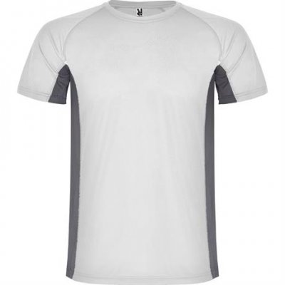 Спортивная футболка SHANGHAI мужская, БЕЛЫЙ/ТЕМНЫЙ ГРАФИТ XL арт. CA6595040146