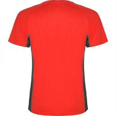 Спортивная футболка SHANGHAI мужская, КРАСНЫЙ/ТЕМНЫЙ ГРАФИТ L арт. CA6595036046