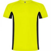 Спортивная футболка SHANGHAI мужская, ФЛУОРЕСЦЕНТНЫЙ ЖЕЛТЫЙ/ЧЕРНЫЙ L арт. CA65950322102