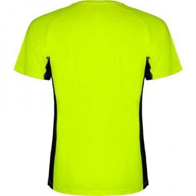 Спортивная футболка SHANGHAI мужская, ФЛУОРЕСЦЕНТНЫЙ ЗЕЛЕНЫЙ/ЧЕРНЫЙ M арт. CA65950222202