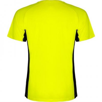 Спортивная футболка SHANGHAI мужская, ФЛУОРЕСЦЕНТНЫЙ ЖЕЛТЫЙ/ЧЕРНЫЙ M арт. CA65950222102