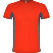 Спортивная футболка SHANGHAI мужская, КРАСНЫЙ/ТЕМНЫЙ ГРАФИТ S арт. CA6595016046