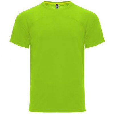 Спортивная футболка MONACO унисекс, ЛАЙМОВЫЙ 2XL