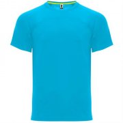 Спортивная футболка MONACO унисекс, БИРЮЗОВЫЙ 2XL