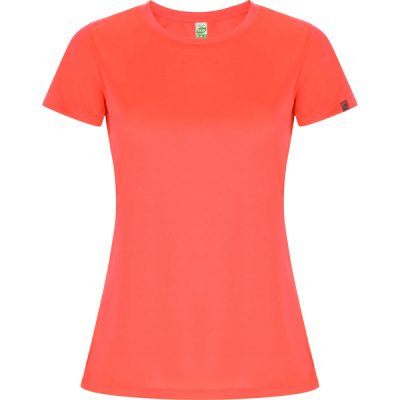 Спортивная футболка IMOLA WOMAN женская, КОРАЛЛОВЫЙ ФЛУОРЕСЦЕНТНЫЙ L