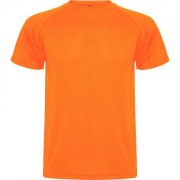 Спортивная футболка MONTECARLO мужская, ФЛУОРЕСЦЕНТНЫЙ ОРАНЖЕВЫЙ 3XL