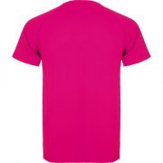 Спортивная футболка MONTECARLO мужская, ТЕМНО-РОЗОВЫЙ 2XL