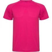 Спортивная футболка MONTECARLO мужская, ТЕМНО-РОЗОВЫЙ 2XL