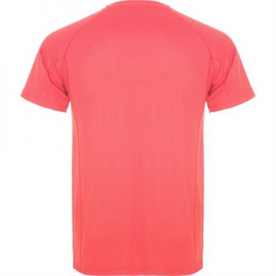 Спортивная футболка MONTECARLO мужская, КОРАЛЛОВЫЙ ФЛУОРЕСЦЕНТНЫЙ 2XL