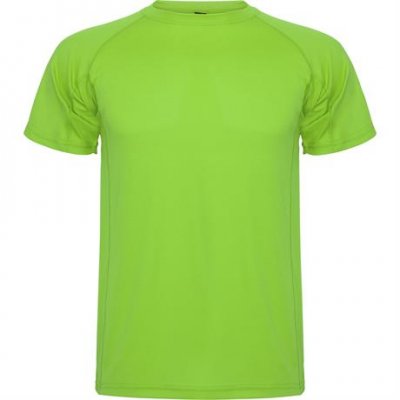 Спортивная футболка MONTECARLO мужская, ЛАЙМОВЫЙ 2XL